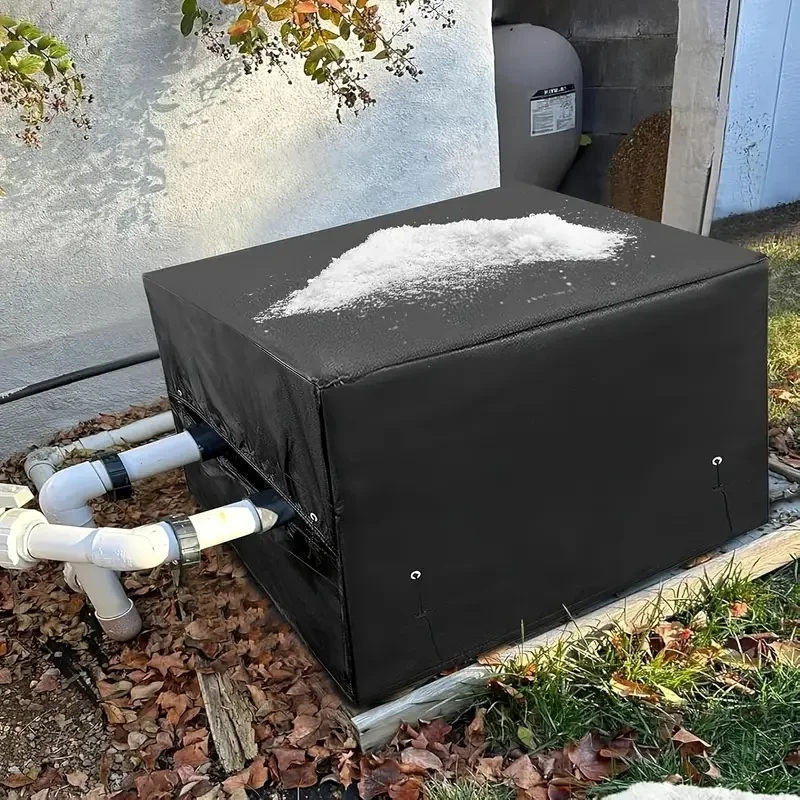 VECOO Oxford Cloth Pool Heat Pump Cover - UV & Dust Resistant, Fit for Above-Ground Pools, All-Season Outdoor Use