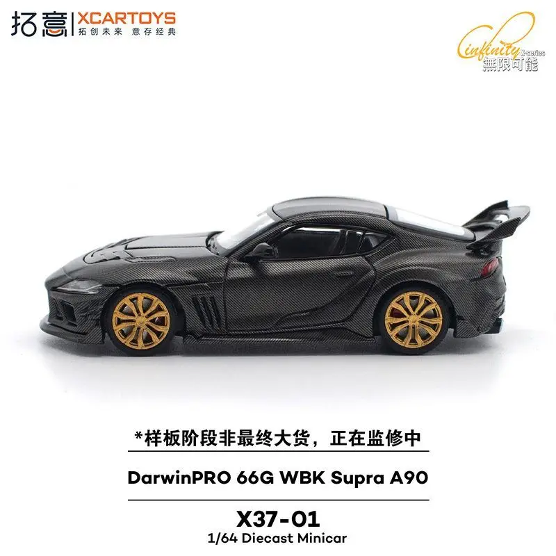 POP RACE 1:64 2025 TOYOTA GAZO0 Racing GR86 Cup CINA DarwinPRO 66G WBK Supra A9O Pressofusione in lega Modello di auto Collezione regalo
