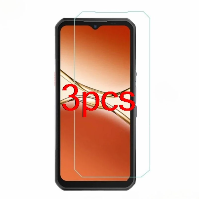 

3PCS Clear Guard On For Oukitel WP55 Pro HD Tempered Glass Screen Protector for WP55Pro OukitelWP55 2.5D Protective Film Cover