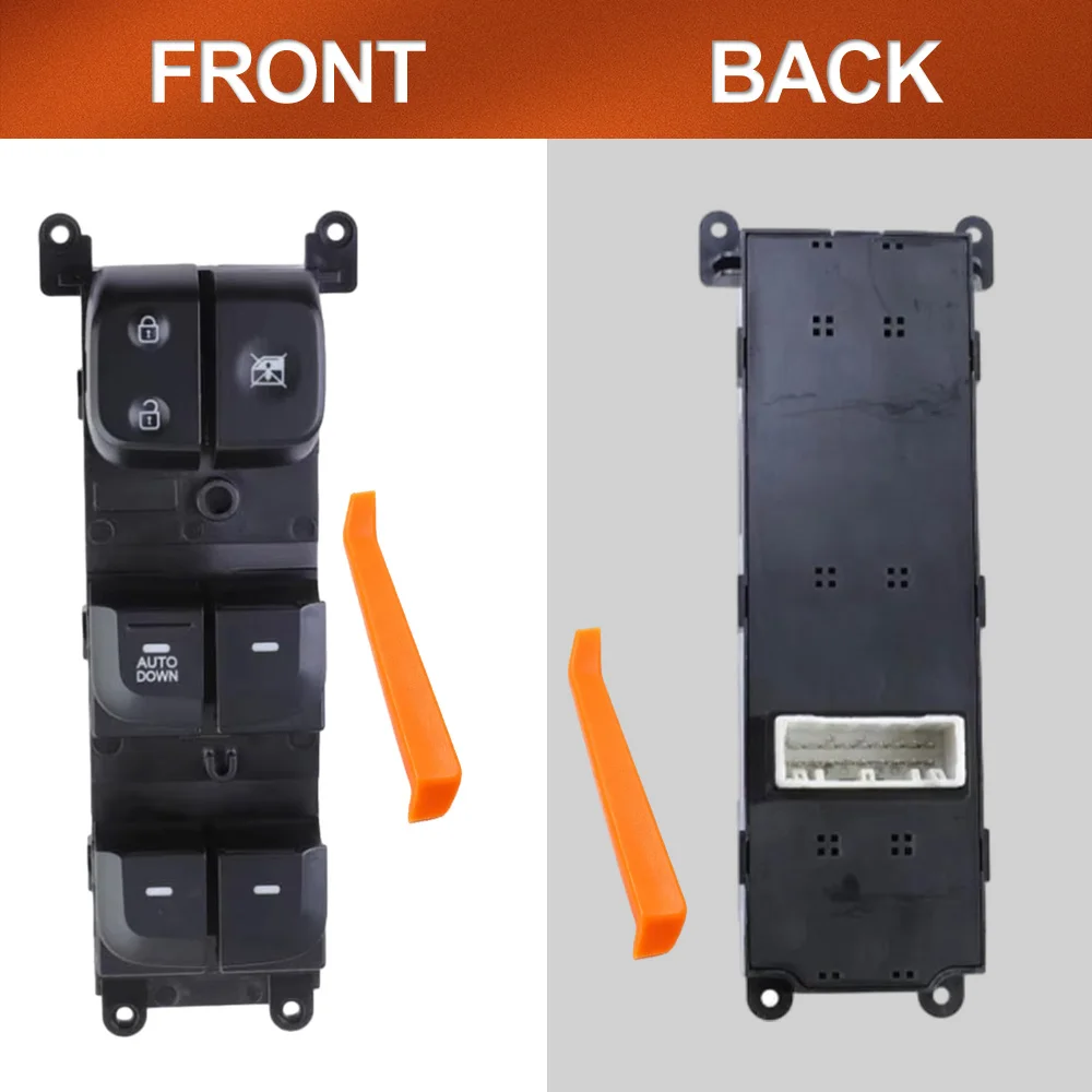Electric Power Window Master Control Switch Front Left Driver for Hyundai i10 Grand i10 2013-2017 93570-B4010 93570B4010