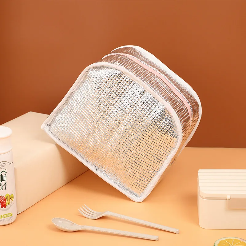 Cute Animal Chick Pony Children's Lunch Bag with Handle for School Outings School Kindergarten Camping Picnic Storage Bag
