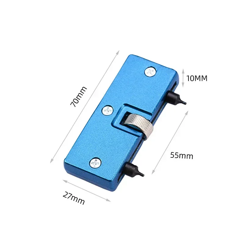 Set 3 in 1 Kit di sostituzione della batteria dell'orologio Chiave per rimozione posteriore Ruota la copertura aperta Apri della cassa Dispositivo di rimozione della manutenzione della parte posteriore dell'orologio da polso