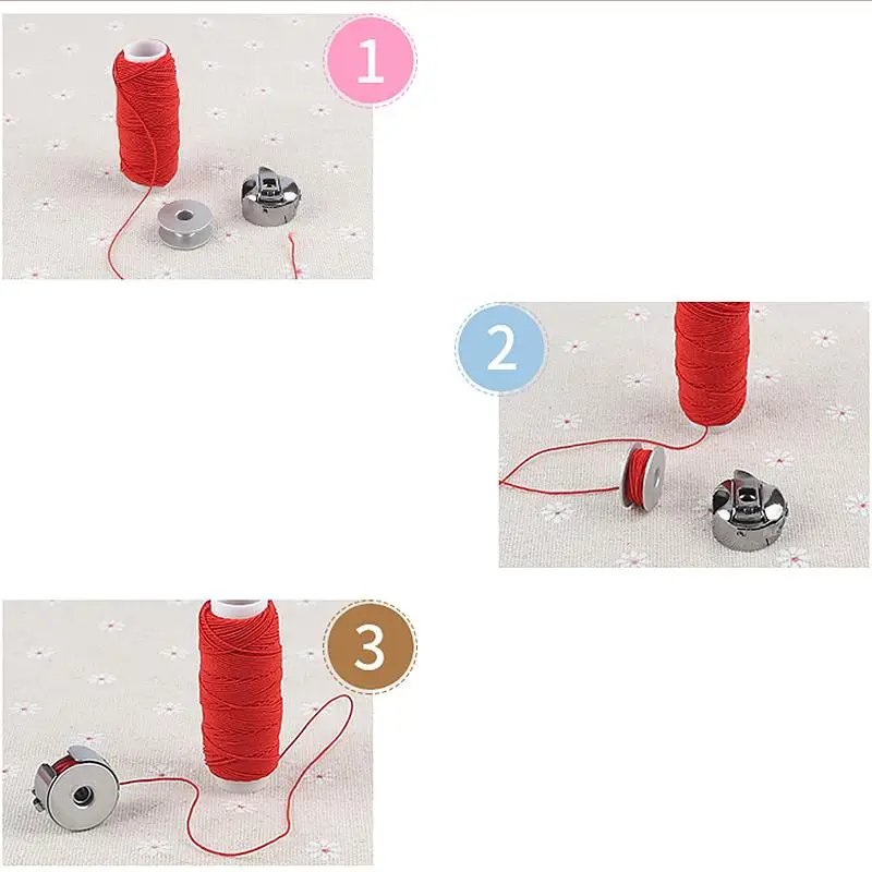 さまざまな色の伸縮性スレッド0.5mm,ミシンアクセサリー,高弾性,刺embroidery糸,DIY,2ロール,3ロール