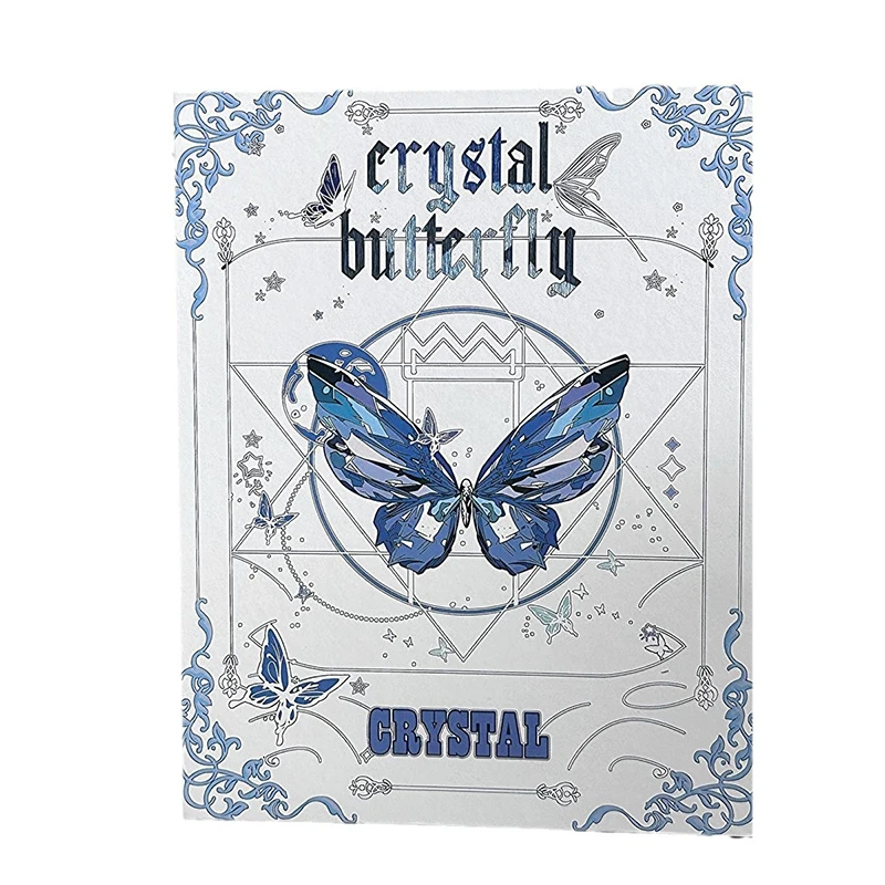 Binder Photo Album Cartoon Butterfly Series A5 Loose-leaf Album Photocard Collection Books Small Card Storage Book Gifts
