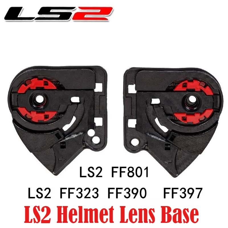 

Original LS2 Helmet Base FF801 323 390 397 Genuine Helmet Base Manufacturer Original Helmet Accessories Lens Buckle