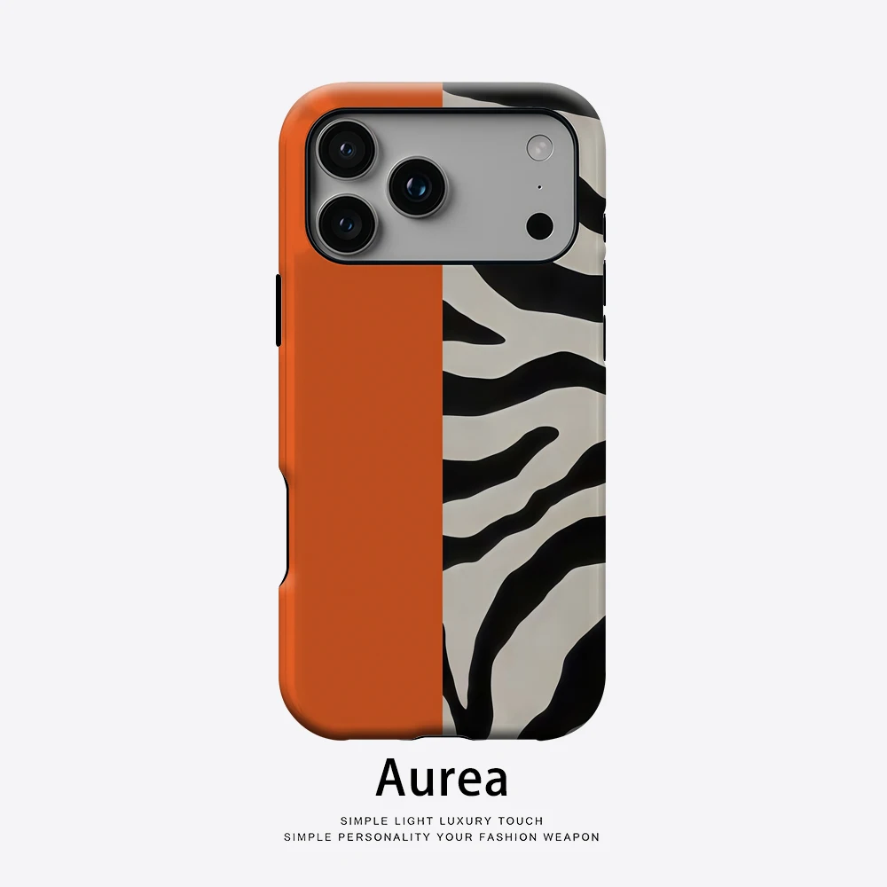 Orange Black Zebra …