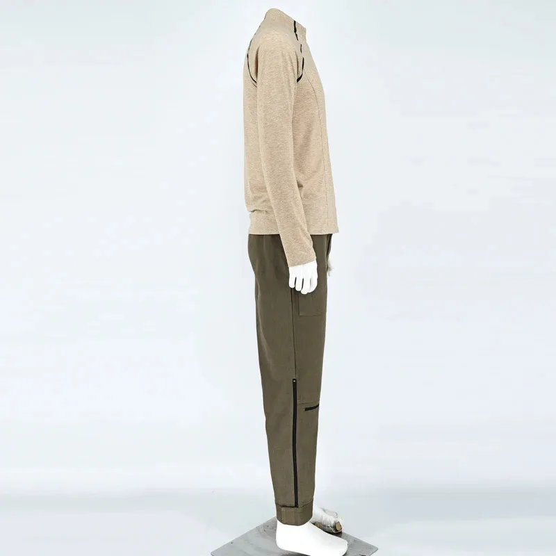 

CyCosplay for Enterprise Captain Jonathan Archer Away Team Uniform Starfleet Costume Pants for Men Adult Halloween Party Prop