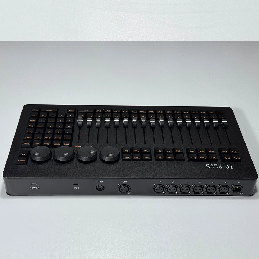 Mini Command Wing Plus Lighting Console with Bag forMA2 DMX512 DJ Light Controller