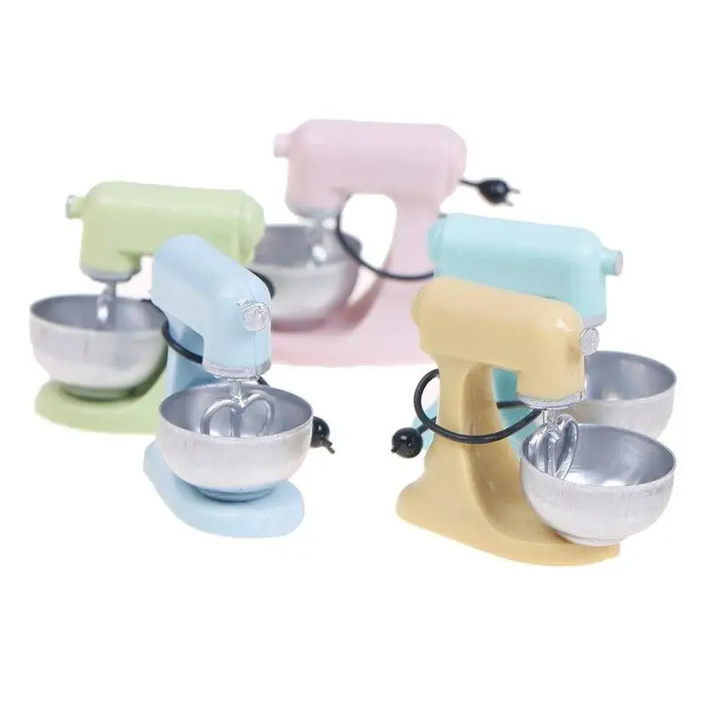 1Pc Miniature Kitchen Modern Mixer Model Furniture Accessories Ornament Blender Decoration for Dollhouse Miniatures