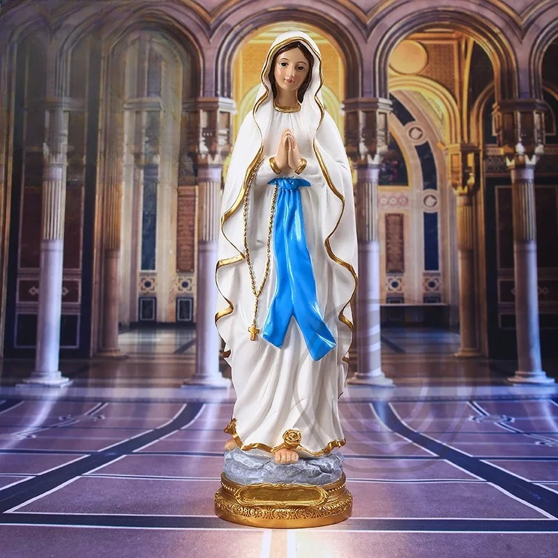 Cross-border supply 39CM high classical palm figure ornament Mother's Day interior decoration gifts resin handicrafts