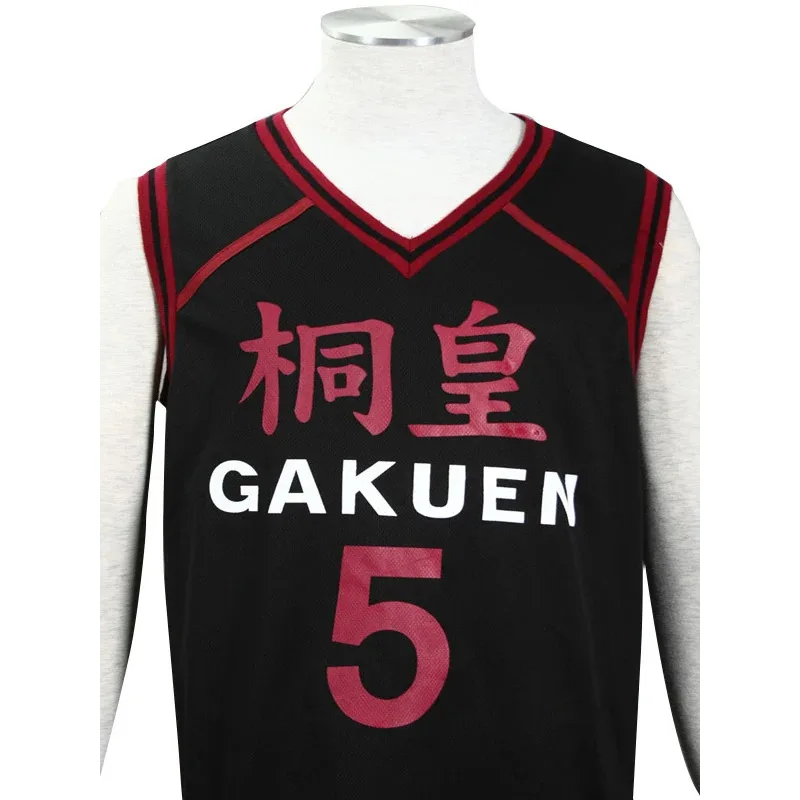 qq38Ainclu Anime Kuroko No Basuke Cosplay Costume Too Gakuen School Basketball Team Sport Outfit Aomine Daiki Jersey