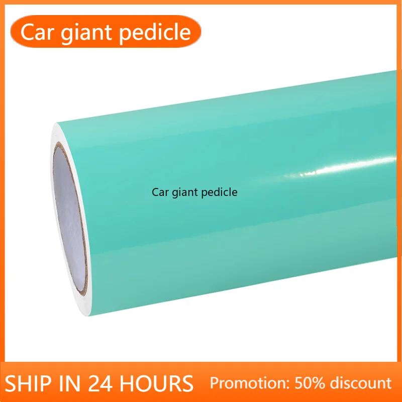 Super bright crystal turquoise green  Vinyl Wrap Shift Suitable vinyl stickers Bubble-free easy liner for  wrap quality Warranty