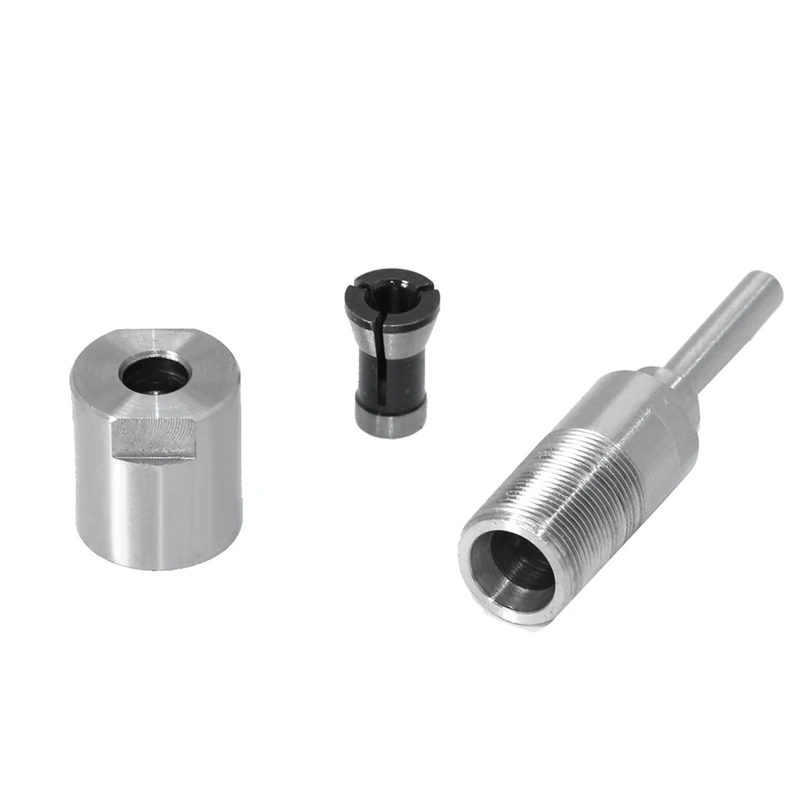 Router Bit Extension Rod Wood Milling Cutter Tool Holder Collet Engraving Machine Extension 12mm to 12mm-FS