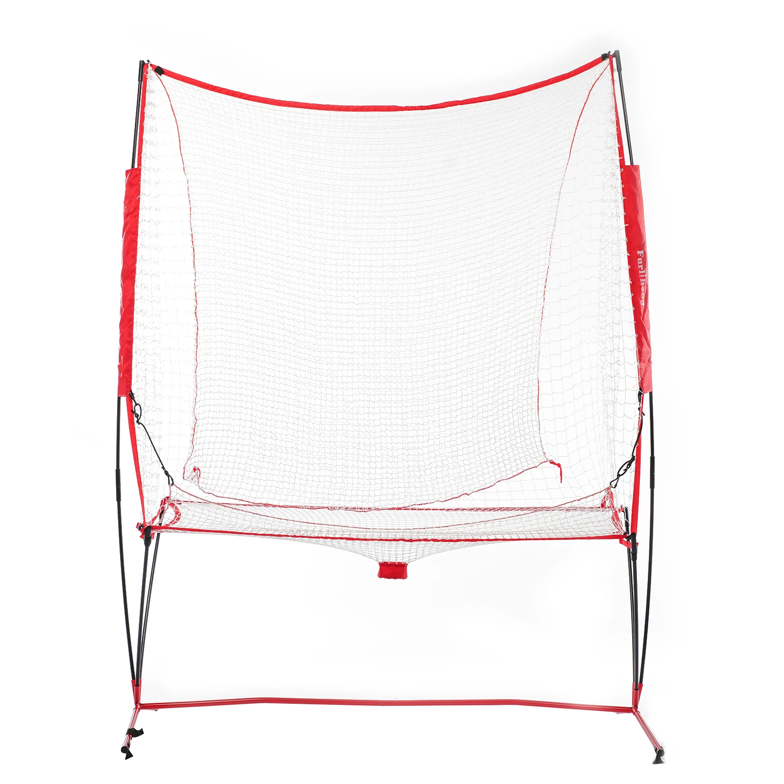 NT01 Baseball & Tennis Ball Recycling System Net, 6 x 7ft, Portable polyester Net and Fiberglass Frame