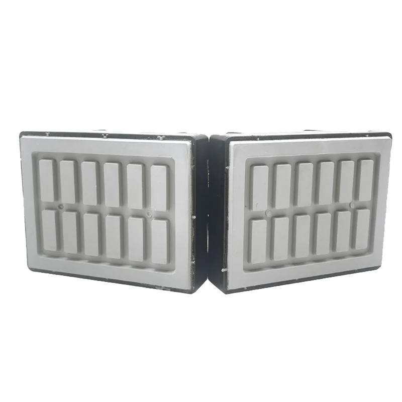 سلسلة كتلة ل KDT المنزل العلامة التجارية حافة النطاقات Mahcine ، لوحة الناقل سلسلة الوسادة ، رمادي نوع ، 2-209-01-0190 ، CCE001-79X61mm ، 10 قطعة #4