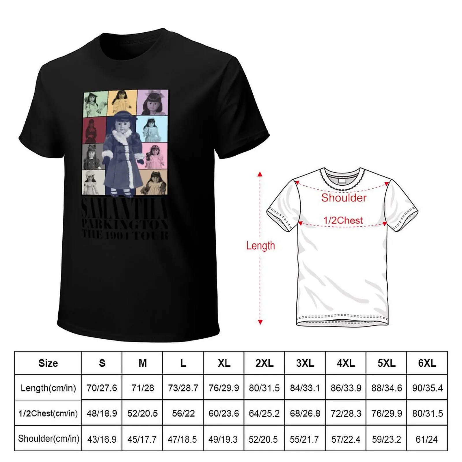 1904 Tour - Samantha Historical American Girl Doll Parkington AG T-Shirt Water Resistant Casual T-Shirt