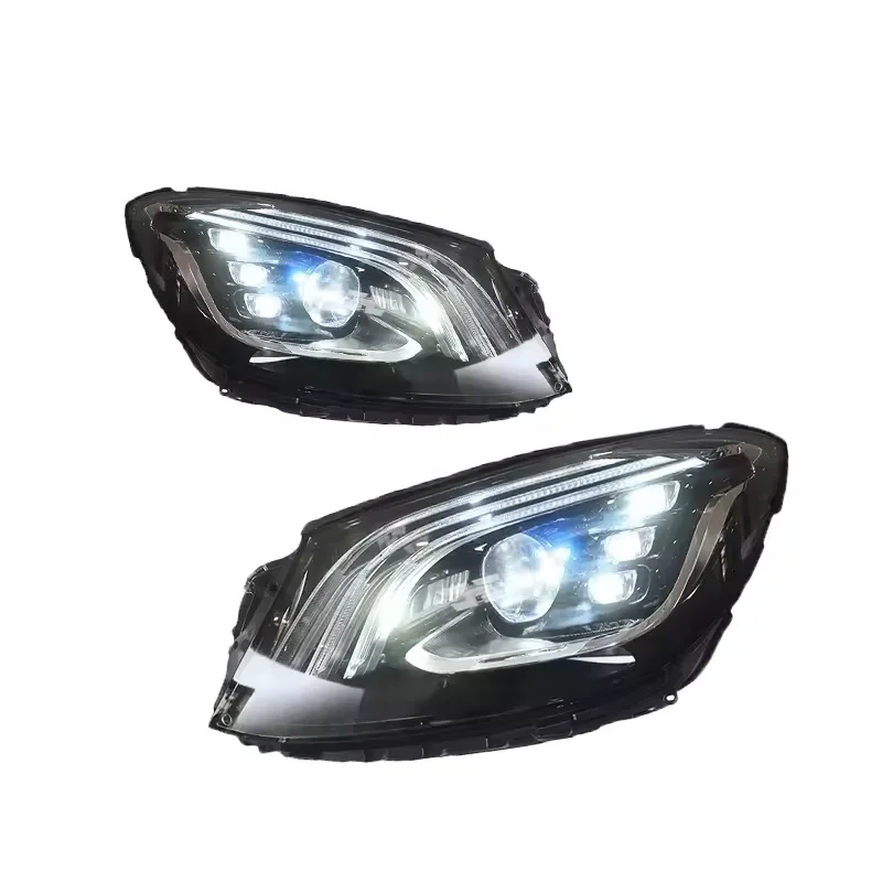 Full Led Headlight For Mercedes-Benz S Class W222 LED Head Light 2018-2019 Year