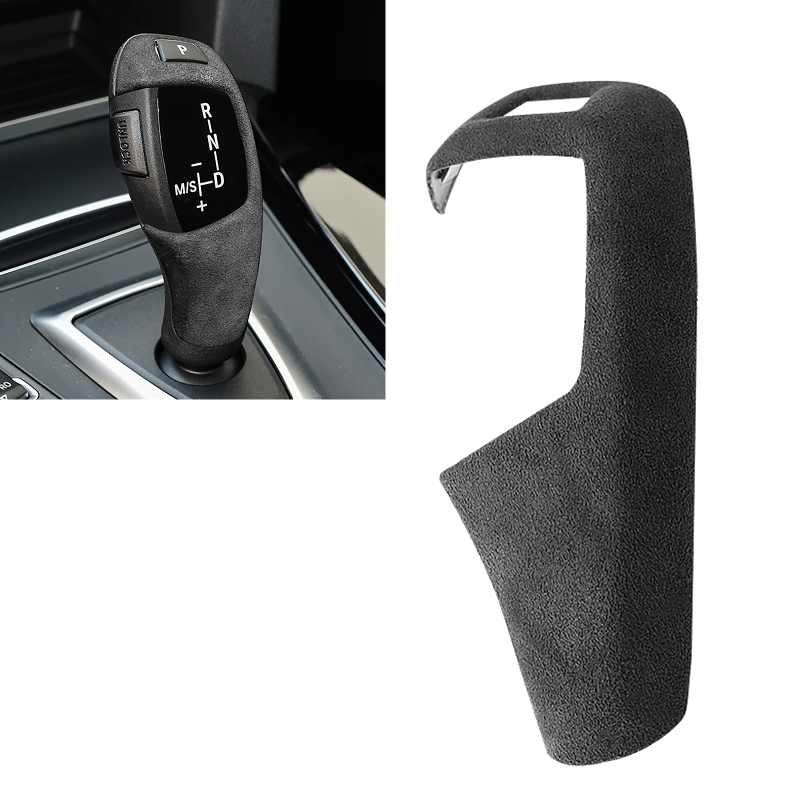 Interior Gear Shift Head Knob Cover Handlebar Lid Shell Trim For BMW F20 F21 F22 F23 F30 F31 F07 X4 F26 X5 F15 X6 F16 LHD