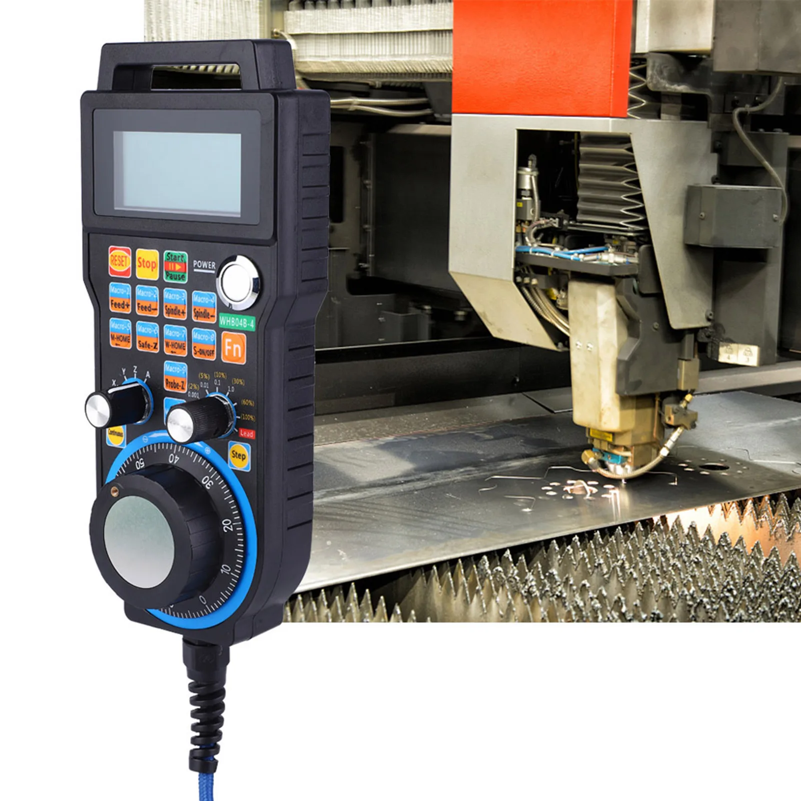 

Electronic Handwheel Handheld Wired Control Electronic Hand Wheel For CNC Engraving Machine System Electronic Hand Wheel