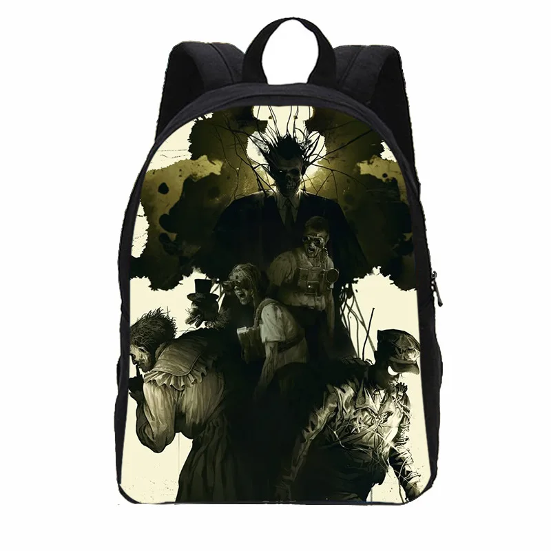 The Outlast Trials Backpack Lightweight School Backpack for Child Light Weight Child Knapsack Fashion Rucksack Best Gift
