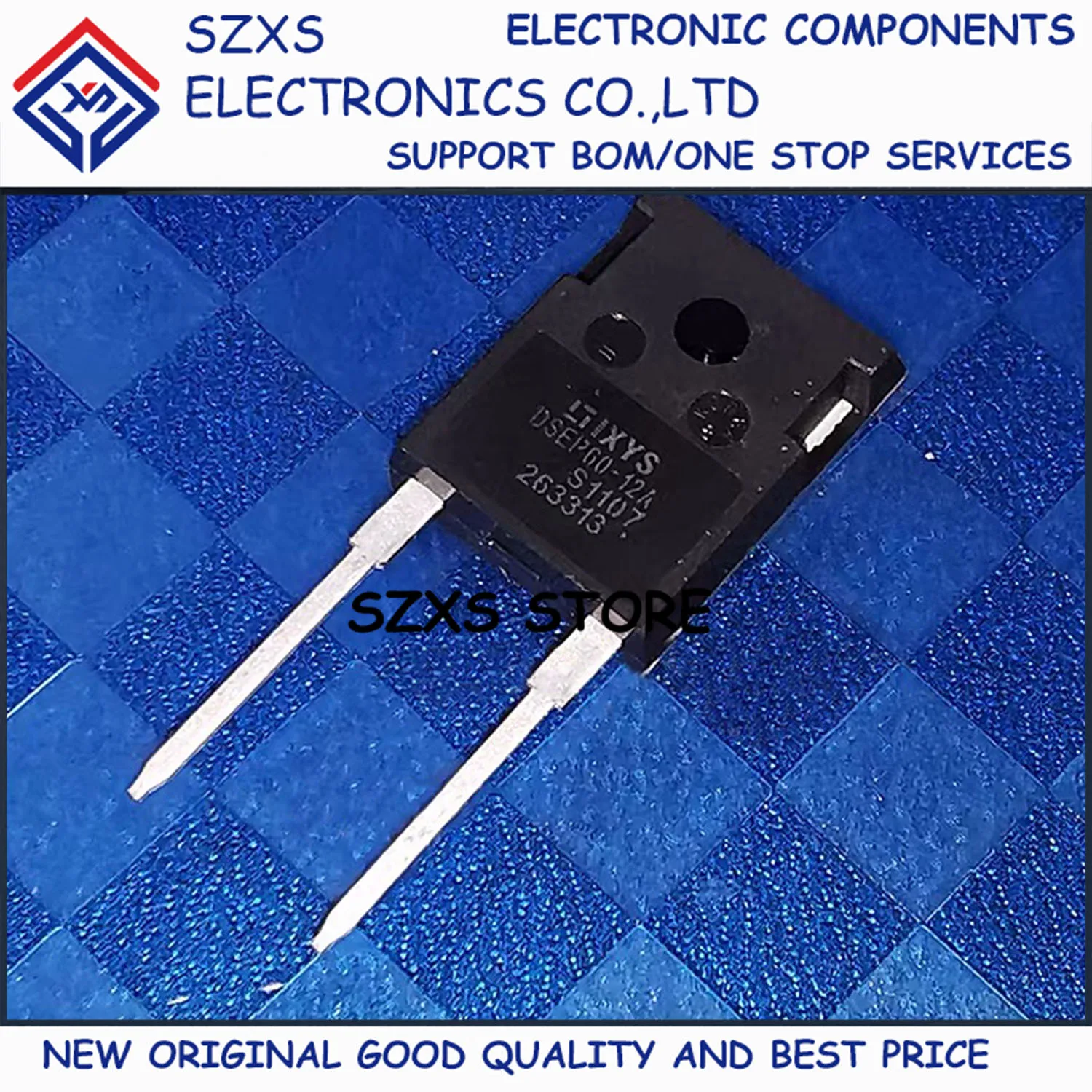 New Original 10Pcs DSEP60-12A DSEP60-10A DSEP60-06A TO-247 Fast Recovery Diode In Stock Electronic Components Good Quality