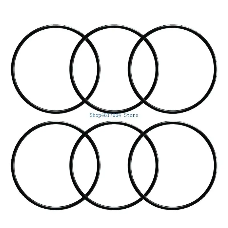 T3LB Pack of Swimming Pool Bulkhead O Rings Replacement Set 60mm Elastic Rubber Seal