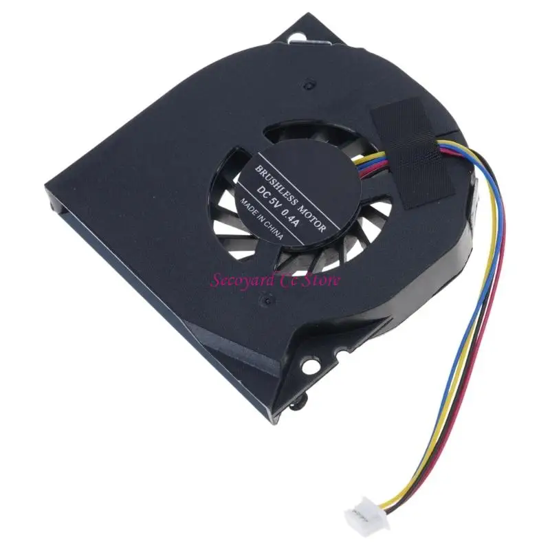 N3UC Laptop Radiator 5V 0.4A 4 pin 4-wire CPU Cooling Fan Quiet Notebook Cooler for Intel NUC5i3RYH NUC5i3RYK NUC5