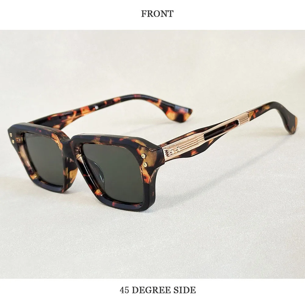 Retro Sonnenbrille Männer Vintage Quadrat Sonnenbrille Frauen Luxus Designer Mode Gläser Dropshipping Gafas De Sol Hombre Zonnebril – Detail 33