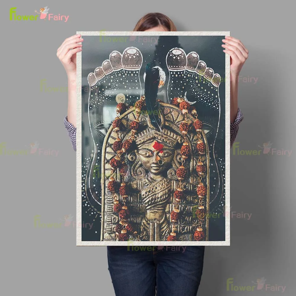 ملصق تمثال لدين الله هندوسي ، فن جداري ، لوحة قماشية ، ديكور منزلي ، صور لغرفة الكنيسة ، بدون إطار