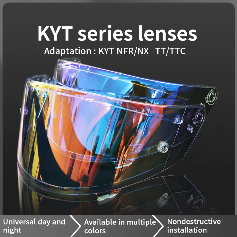 

Full Face Accessories Glasses Helmet Visor For KYT NFR NFJ Motorcycle Anti-scratch Wind Shield Motorbike Helmet Lens Moto Lens