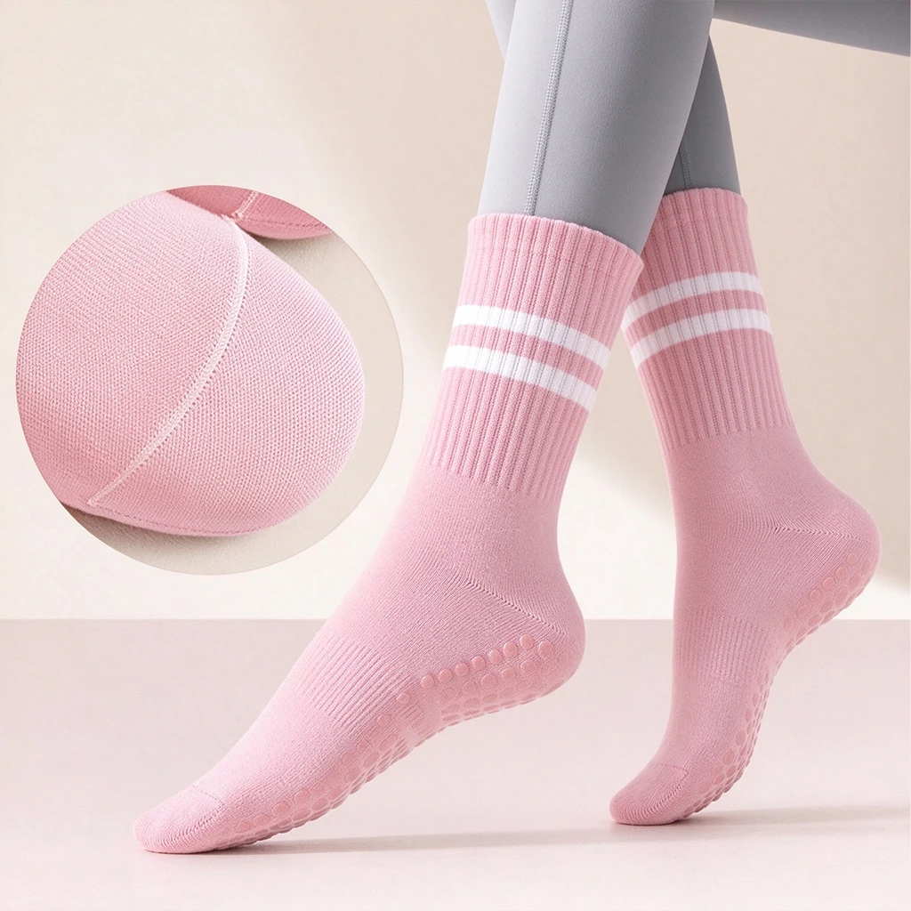 1/3/6 Pairs Non Slip Yoga Sock - đánh giá và giá Pilate Yoga Workout