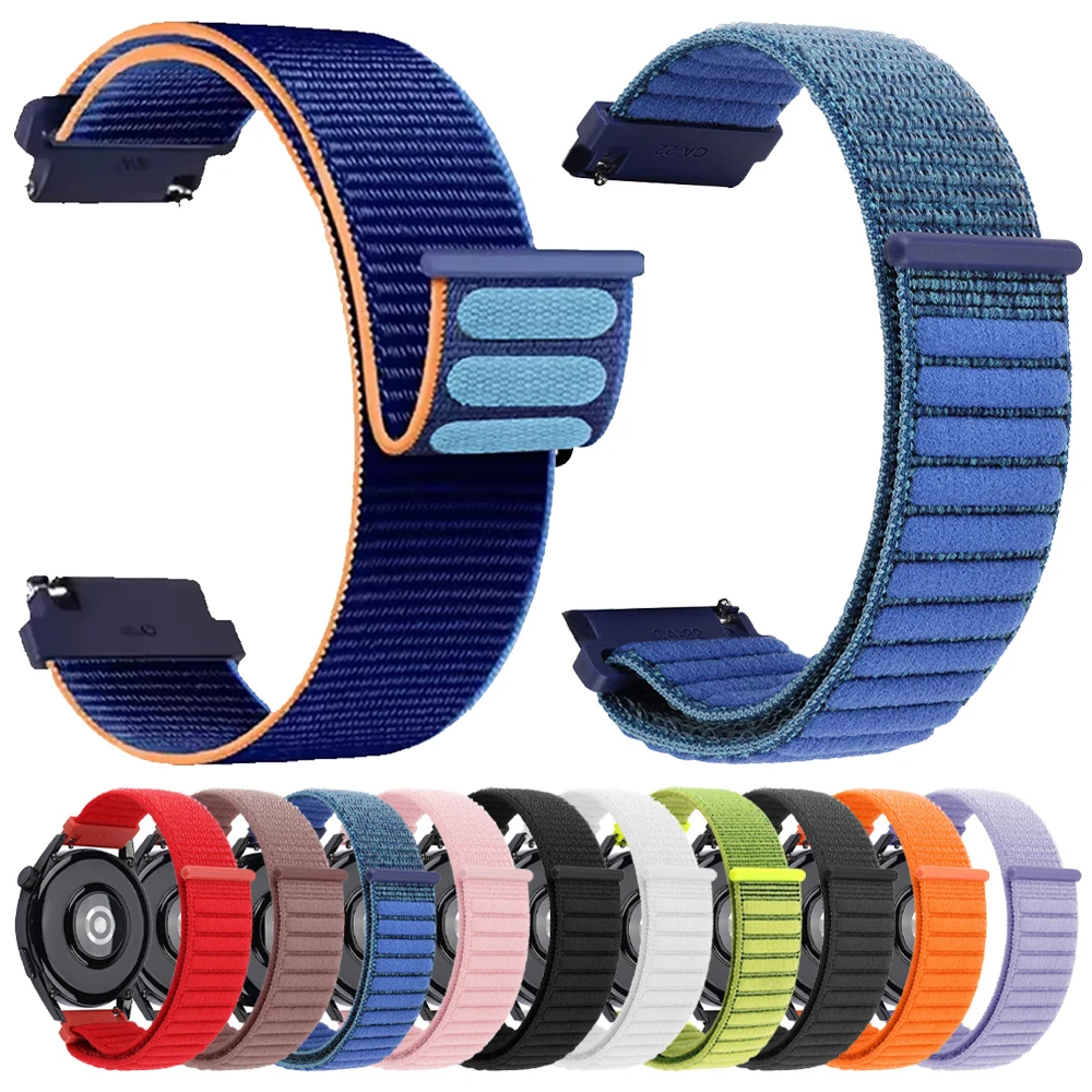 Für Garmin Venu 4 45 mm Uhrenarmband für Forerunner 570 265 165 245 255M Vivoactive 6 5 4 Venu 3 Sq 2 geflochtenes Nylonarmband