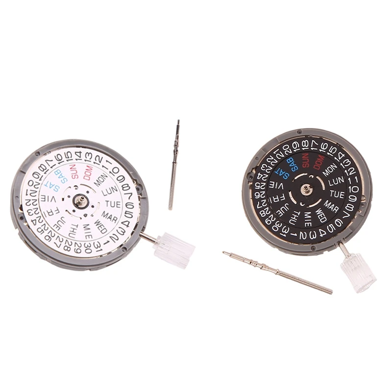 Automatic Movement NH36/NH36A Self-Winding Mechanical Quick Date/Day Setting 3.8 O'clock Crown 24 Jewels