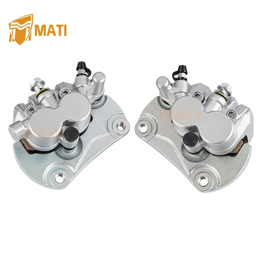 M MATI Front Right Left Brake Calipers W/Pads For Can-Am Maverick 1000R 1000 2013-2018 Commander 1000 800R 800 1000R 2011-2020
