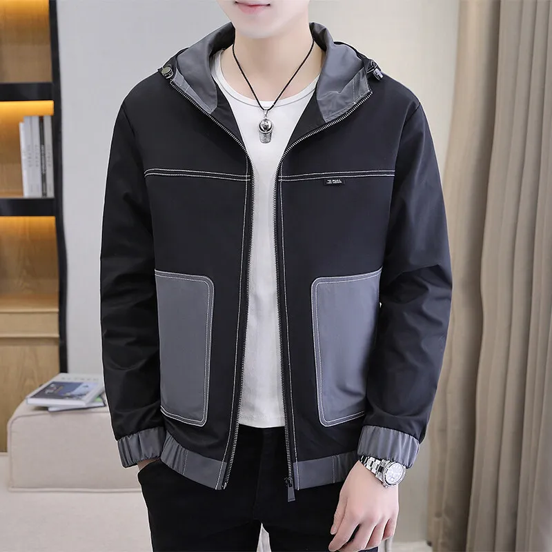 Casual Men's Hooded… - image