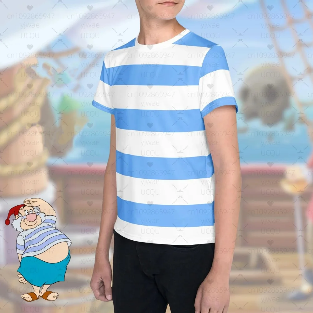 2026 Peter Pan Trust SMEE I'm A Pirate Salute T-Shirts für Kinder und Frauen, Rundhals-Cartoon-T-Shirts, Kurzarm-Kinder-T-Shirt