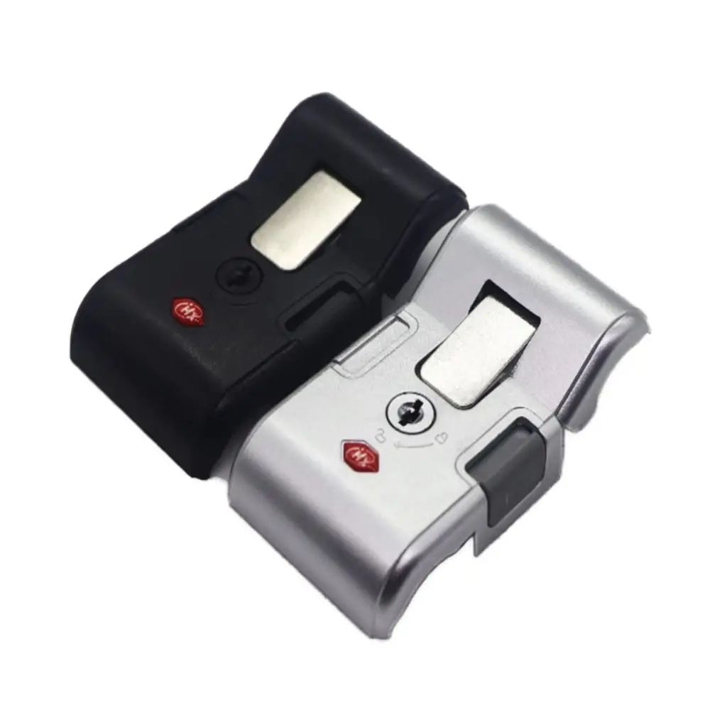 Useful Black Silver Luggage Paasword Lock Anti Theft Repacement Suitcase Lock Buckle Lock Catch Repair Supplies Security Padlock