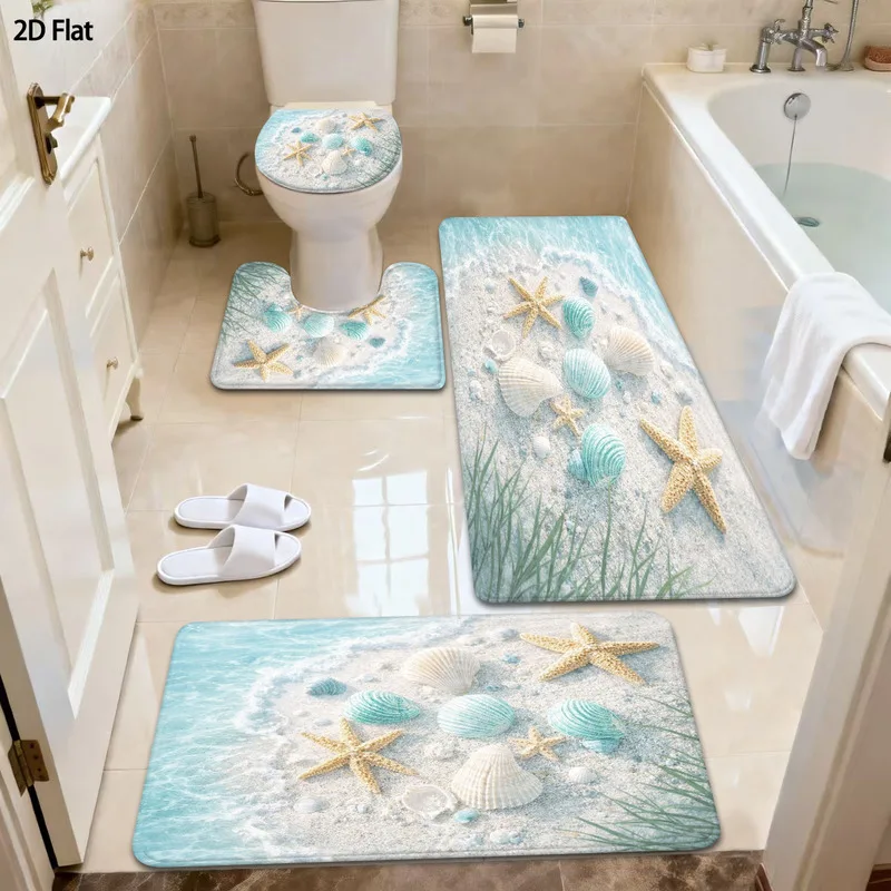 VIKAMA Lazy Cat Plush Area Rug Non-Slip Soft Absorbent Quick Dry Bath Mat for Living Room Bedroom
