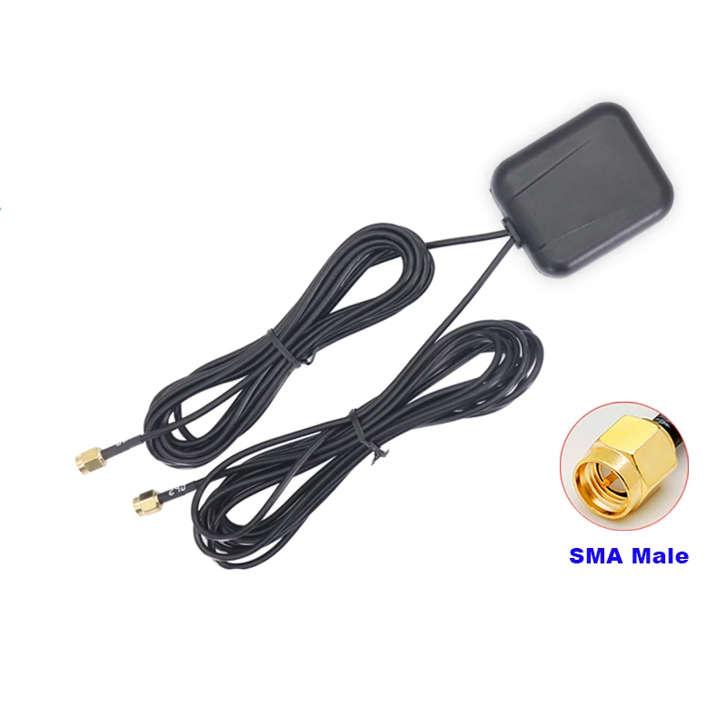 4G+GPS Two in one dual frequency combination antenna omnidirectional outdoor waterproof positioning cabinet high gain receiver