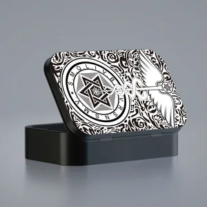 مستطيلة حاوية تخزين التبغ القصدير مربع التدخين اكسسوارات المجوهرات حلوى عملة مفتاح منظم 1 قطعة أعلى 12 مبيعات لتغليف الماريجوانا - رقم 3