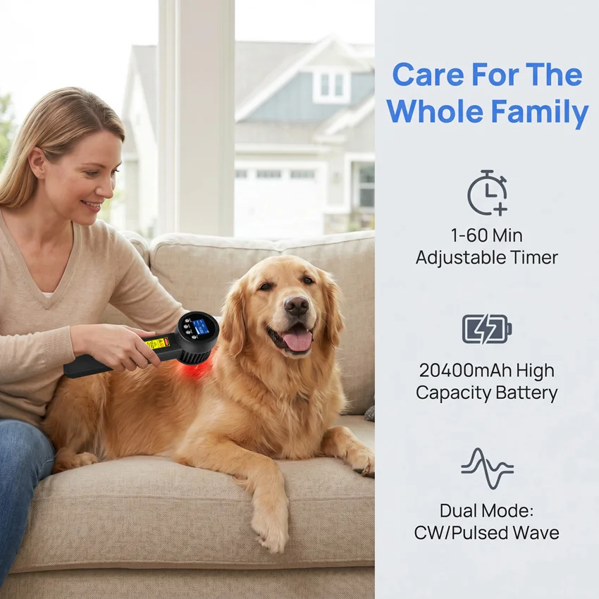Portable Cold Laser Therapy for Back Pain Relief