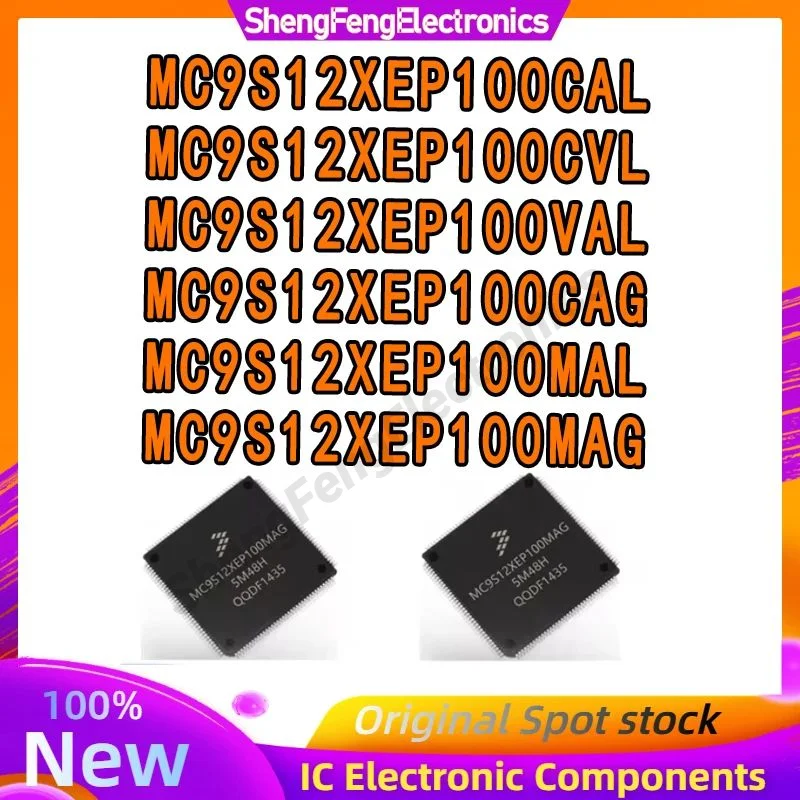 

MC9S12XEP100CAL MC9S12XEP100CVL MC9S12XEP100VAL MC9S12XEP100CAG MC9S12XEP100MAL MC9S12XEP100MAG QFP-112 Integrated Circuits