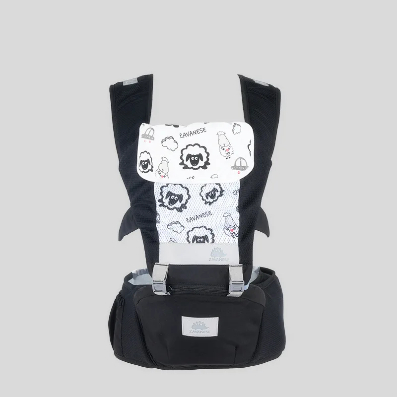 New Ergonomic Baby Carrier Infant Baby Hipseat Carrier 3 In 1 Front Facing Ergonomic Kangaroo Baby Wrap Sling 0-48 Month