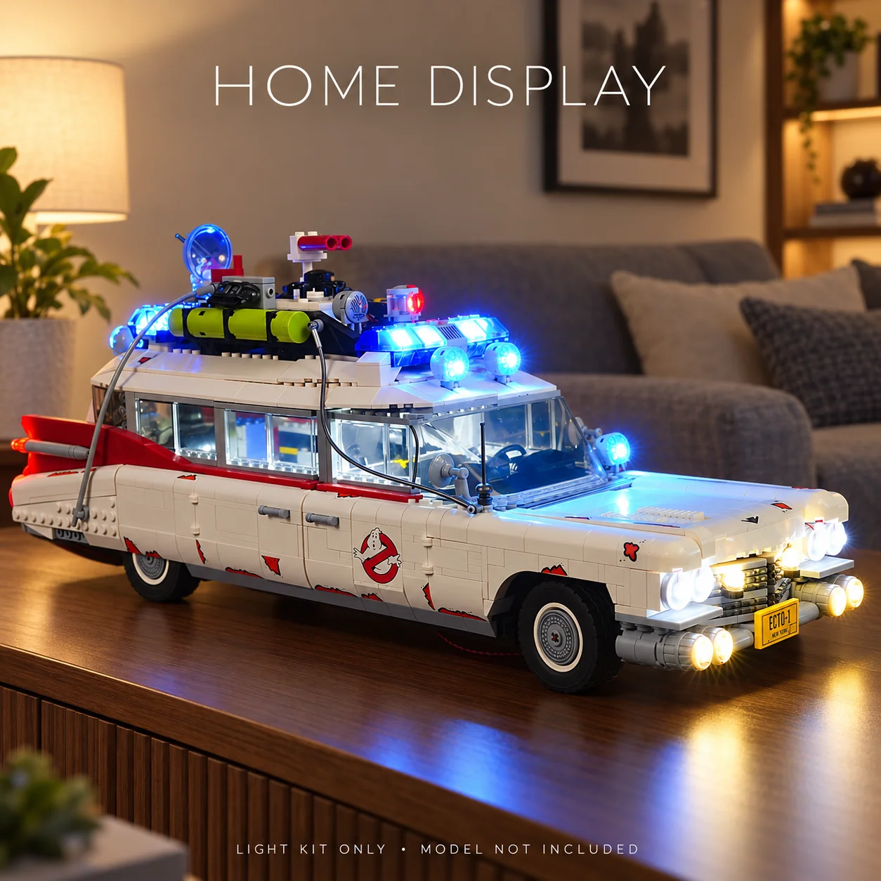 MAXCXT LED Light Set For LEGO 10274 Ghostbusters Configuration DIY Decorative Lamp  (Not Include Lego Building Blocks Set ﻿）