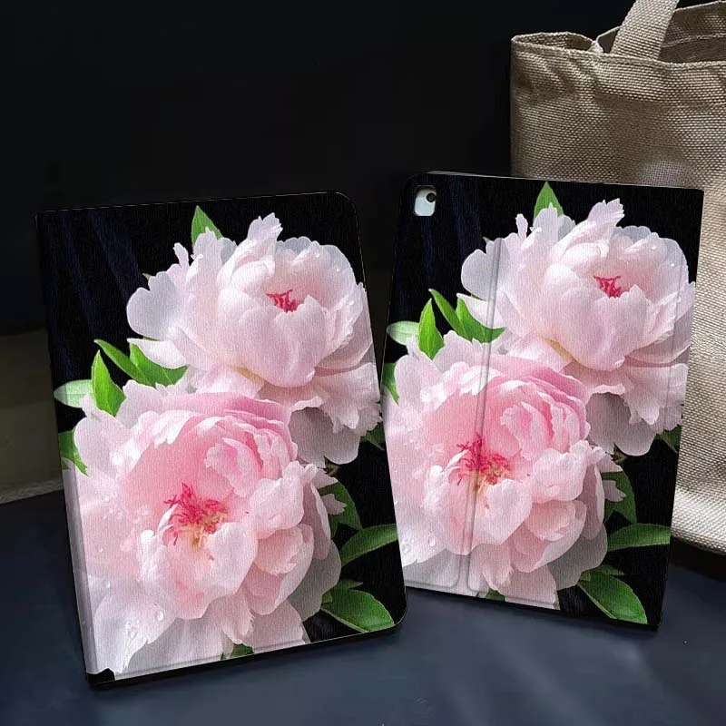 

Colorful Flower Pattern Print Tablet Case For Apple iPad Air Pro mini 1 2 3 4 5 6 7 8 9 11 M2 M3 M5 M4 5th 6th 7th 10th 11th