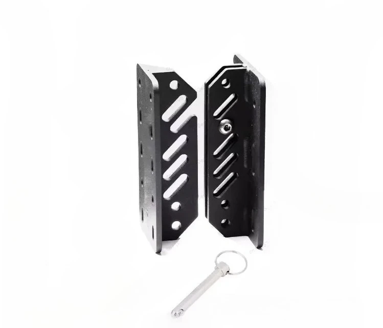 Quick Release Awning Brackets, Heavy Duty Rooftop Tent Connector & Detachable Mounts for Camping Awning