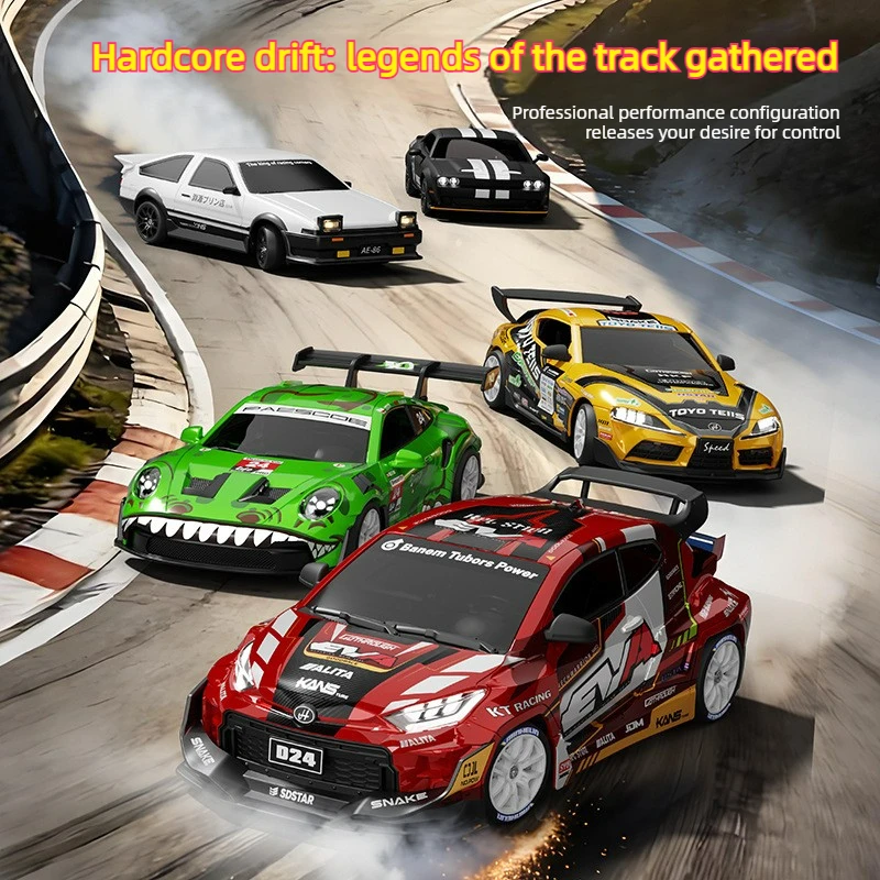 Juguete Genial, Coche de Contr - Rc Drift Car 1 24 Scale 4Wd reseña y precio