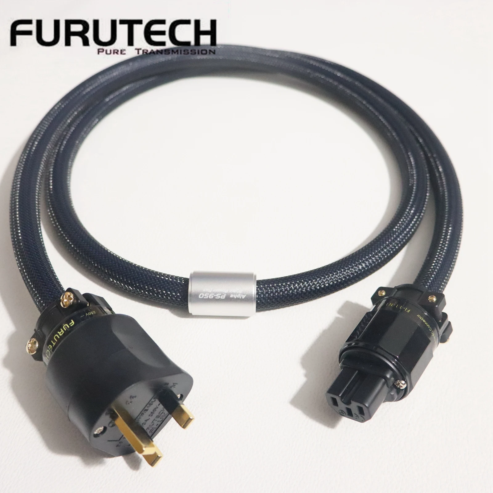 From Japan Furutech FP-3TS762 μ-OFC hifi UK power cable HI-END