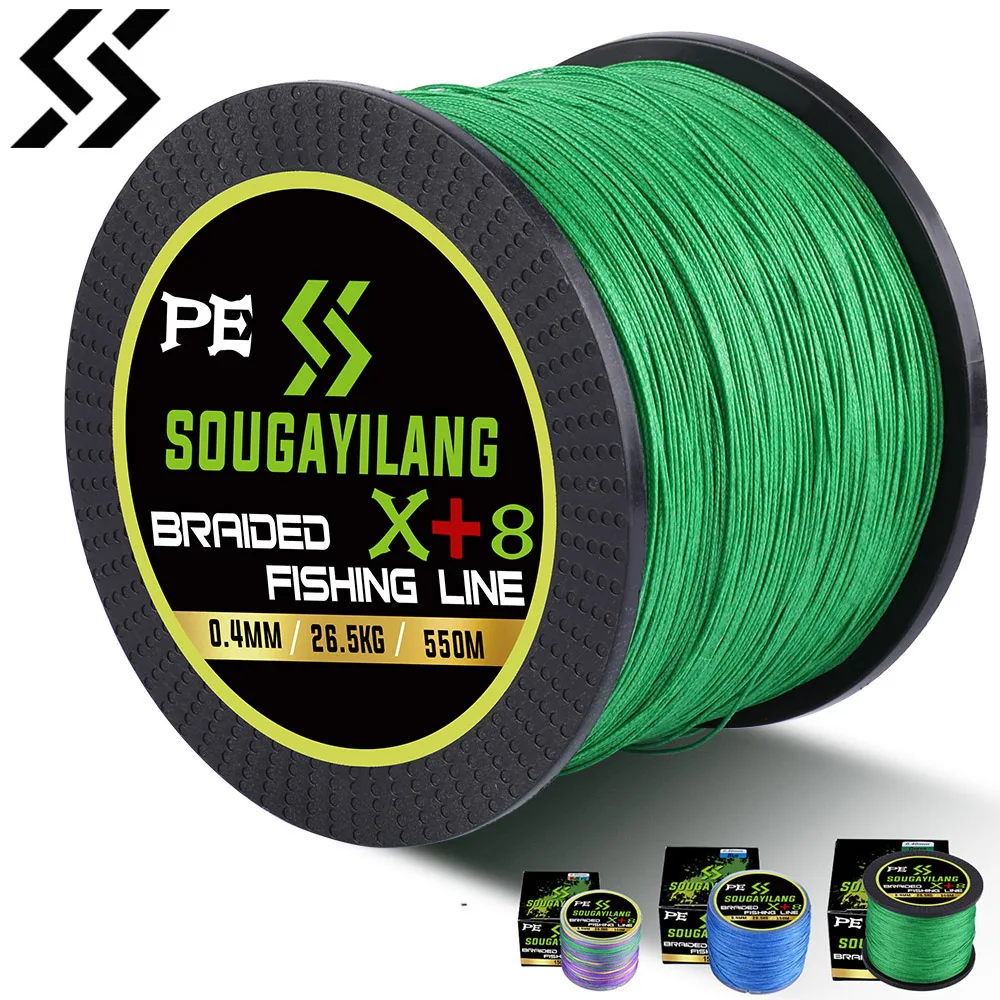 Sougayilang X8 Línea de Pesca Trenzada Resistente a la Abrasión - imagen 2