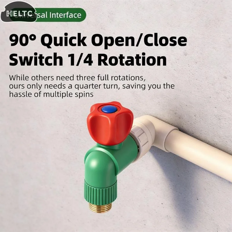 Angle Valve Leak Proof Safety Outlet Faucet Valves For Kitchen Bathroom Water Heater Pressure Reduction Plumbing System